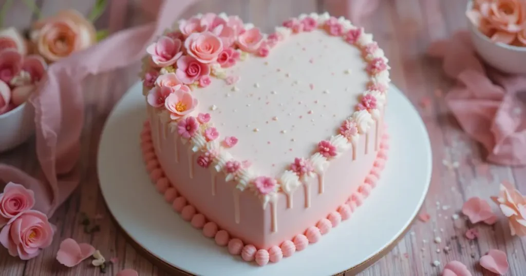 heart cake