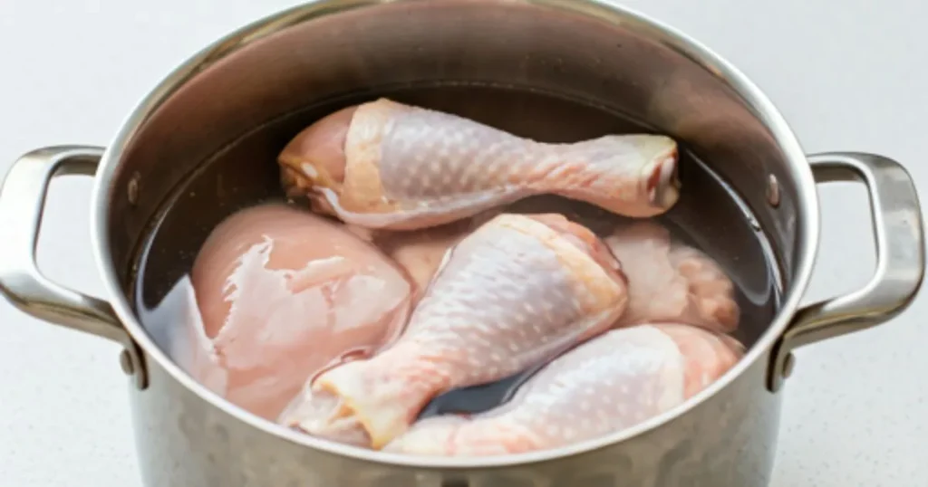 sopa de pollo