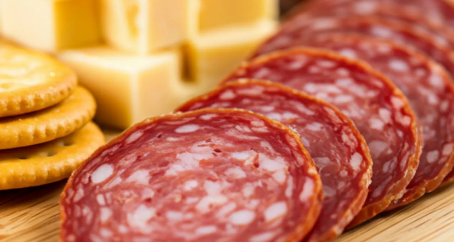 Traditional Italian Soppressata Sausage