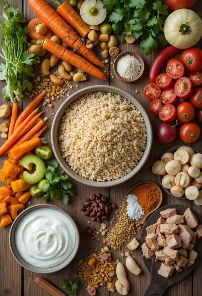 Fresh and Flavorful Ingredients for Terra Massoud