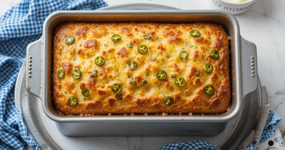 Close-up of vegan jalapeno cheese artisan bread recipe with Soft Interior